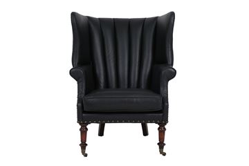 Lænestol model Cuban lounge i farven Onyx black